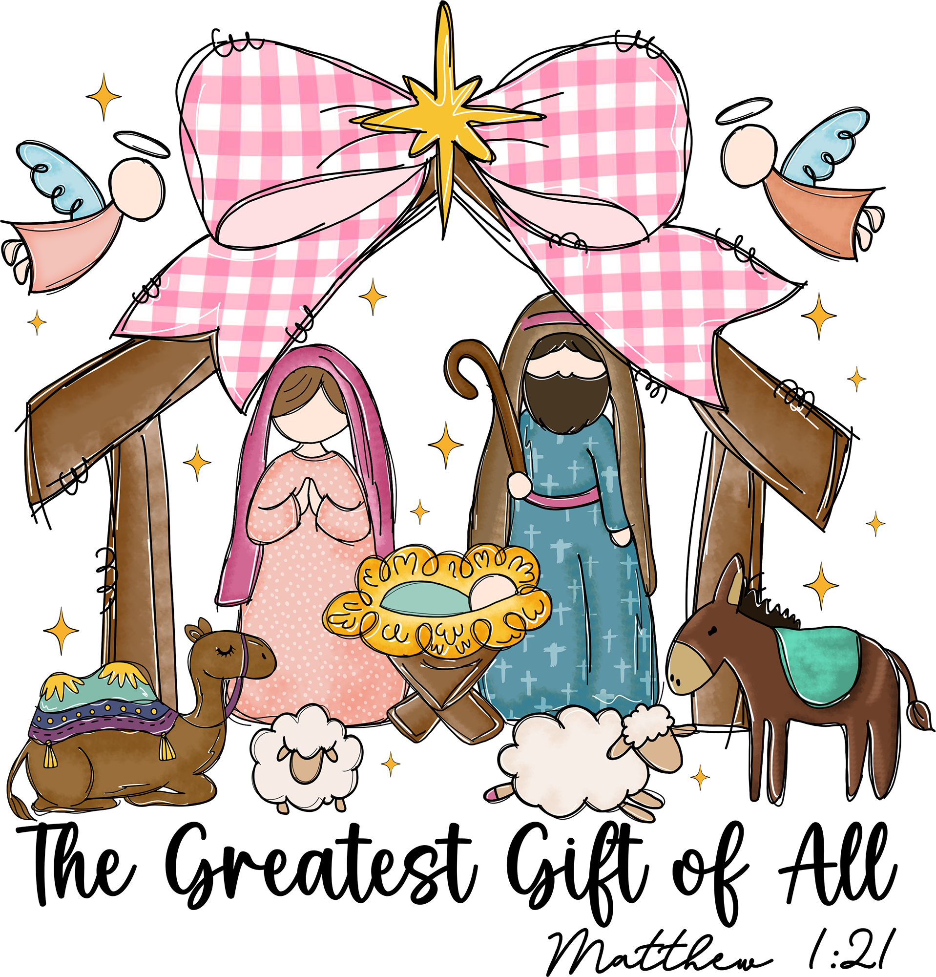 The Greatest Gift Of All - Christmas Ready to Press DTF Transfer