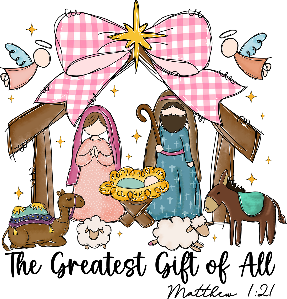 The Greatest Gift Of All - Christmas Ready to Press DTF Transfer