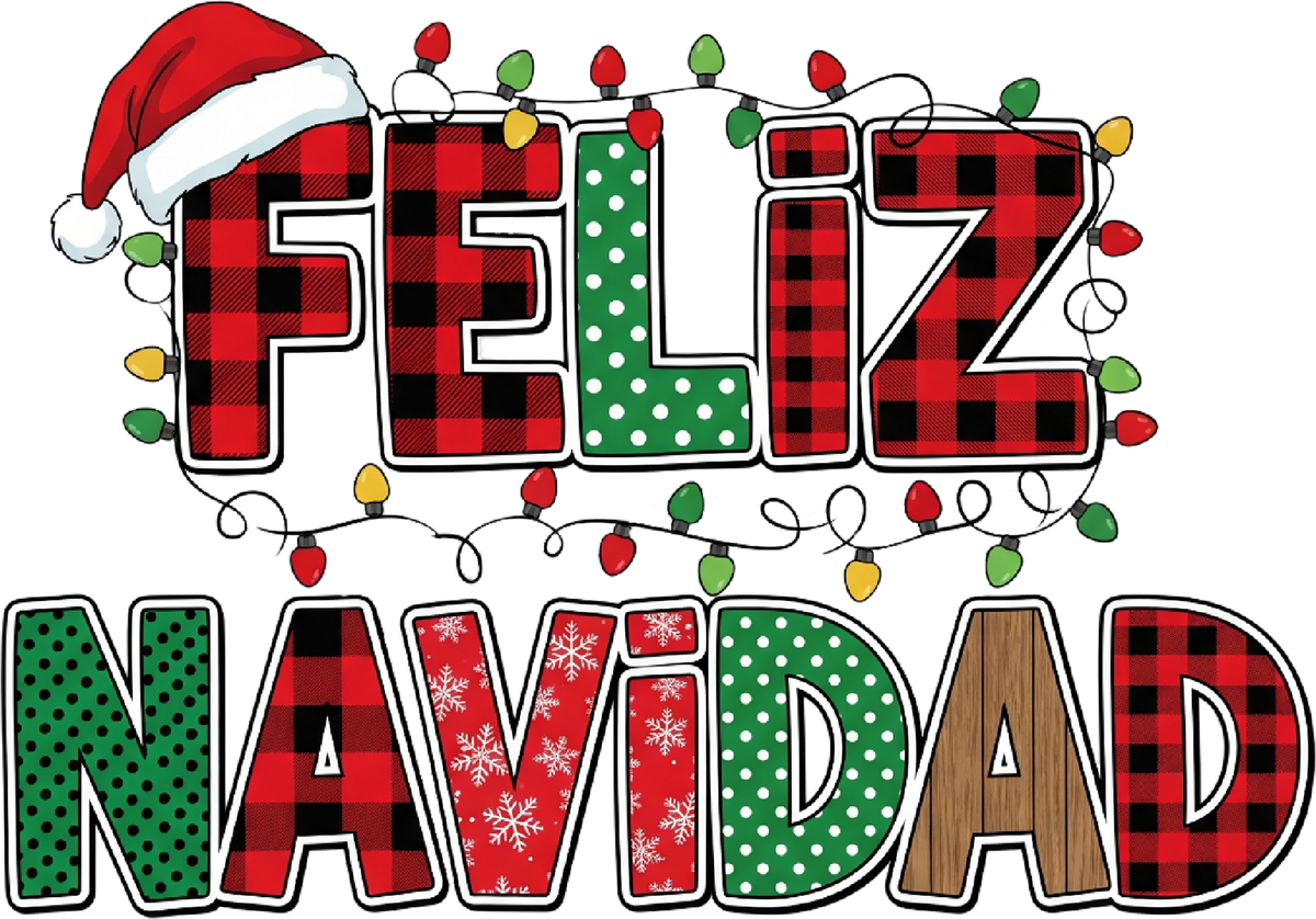 Feliz Navidad - Christmas Ready to Press DTF Transfer