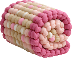 Faux Yarn Crochet Pink Blanket - Christmas Ready to Press DTF Transfer