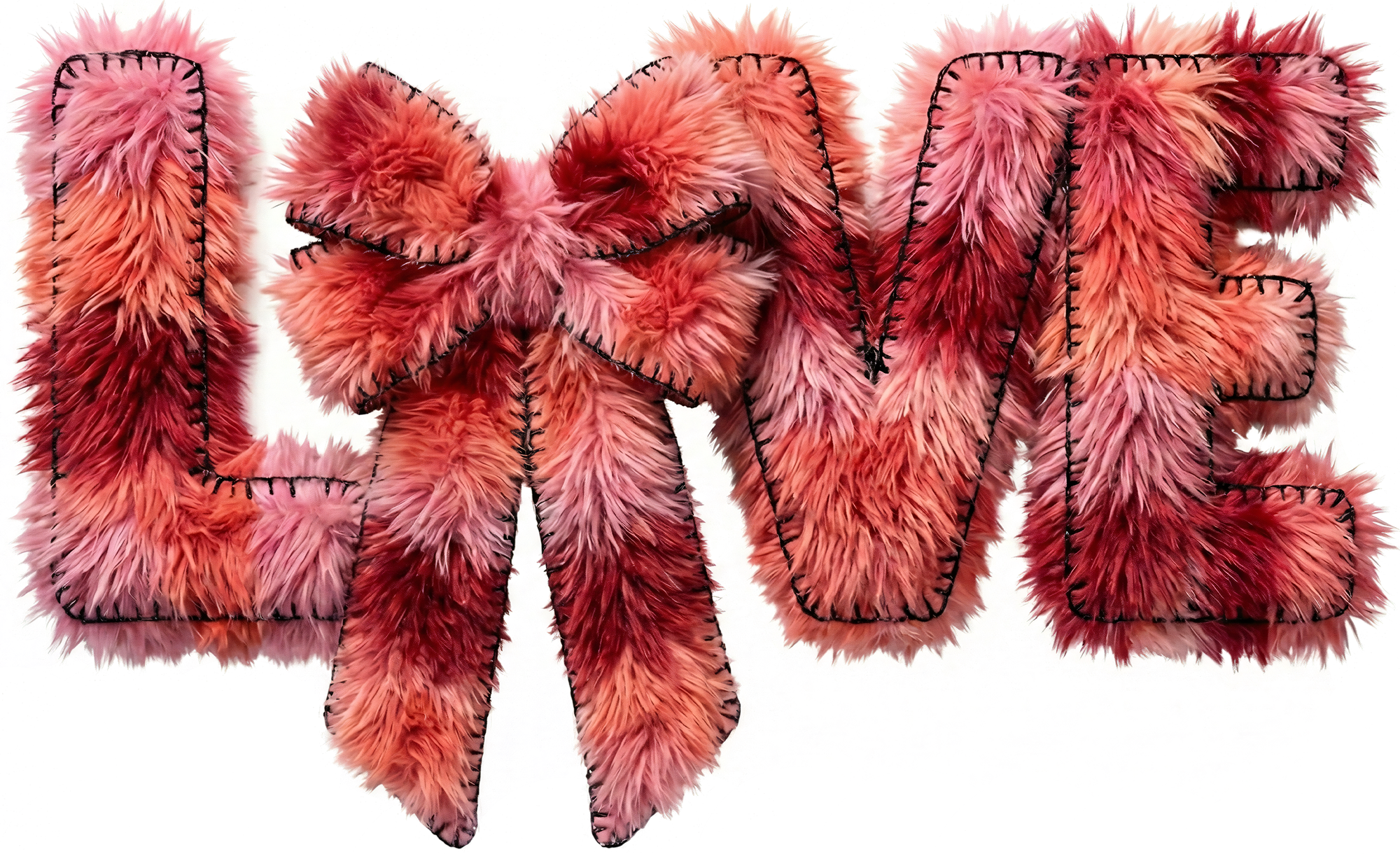 Faux Yarn Valentine Love - Valentines Day Ready to Press DTF Transfer
