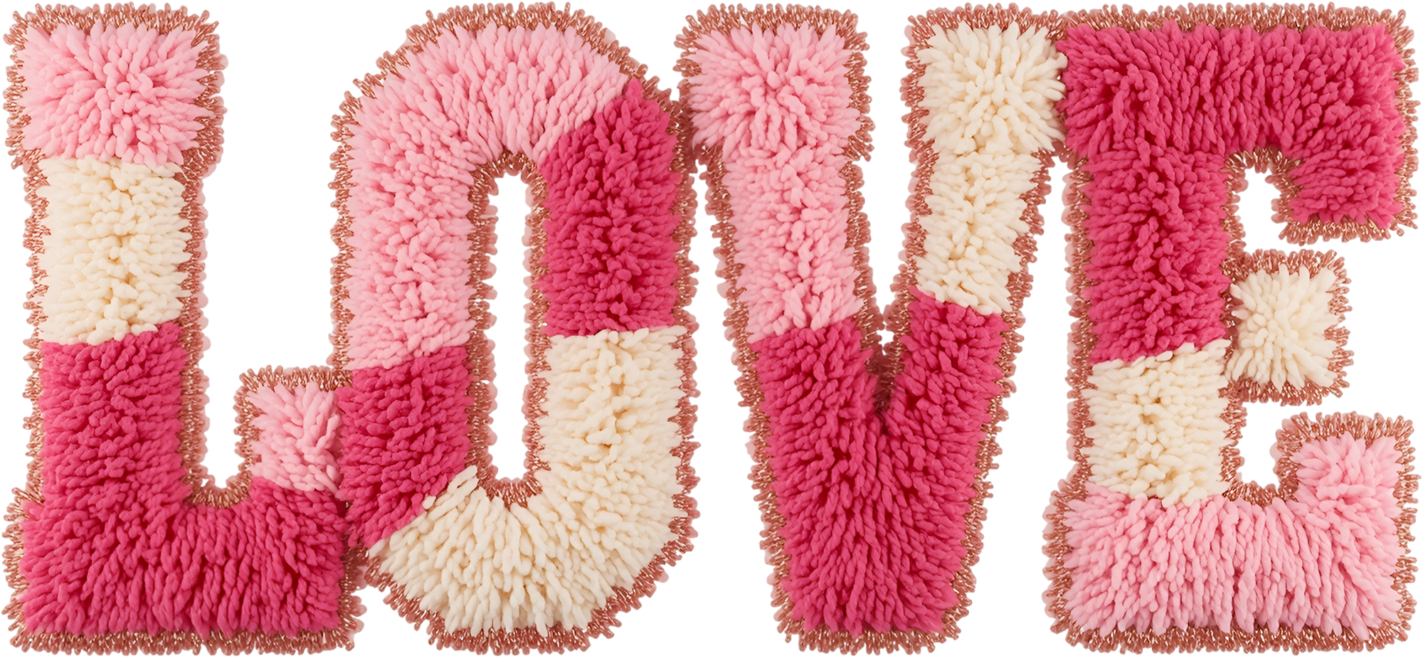 Faux Yarn Valentine Love - Valentines Day Ready to Press DTF Transfer