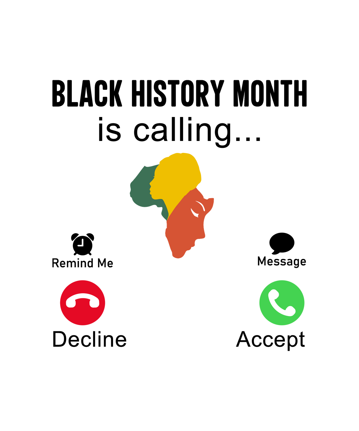 Black History Month Is Calling Design – Human Rights Ready to Press DTF Transfer