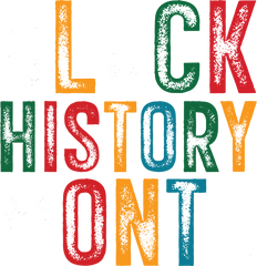 Black History Month Bold Typography – Human Rights Ready to Press DTF Transfer