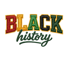 Faux Yarn Im Black History - Human Rights Ready to Press DTF Transfer