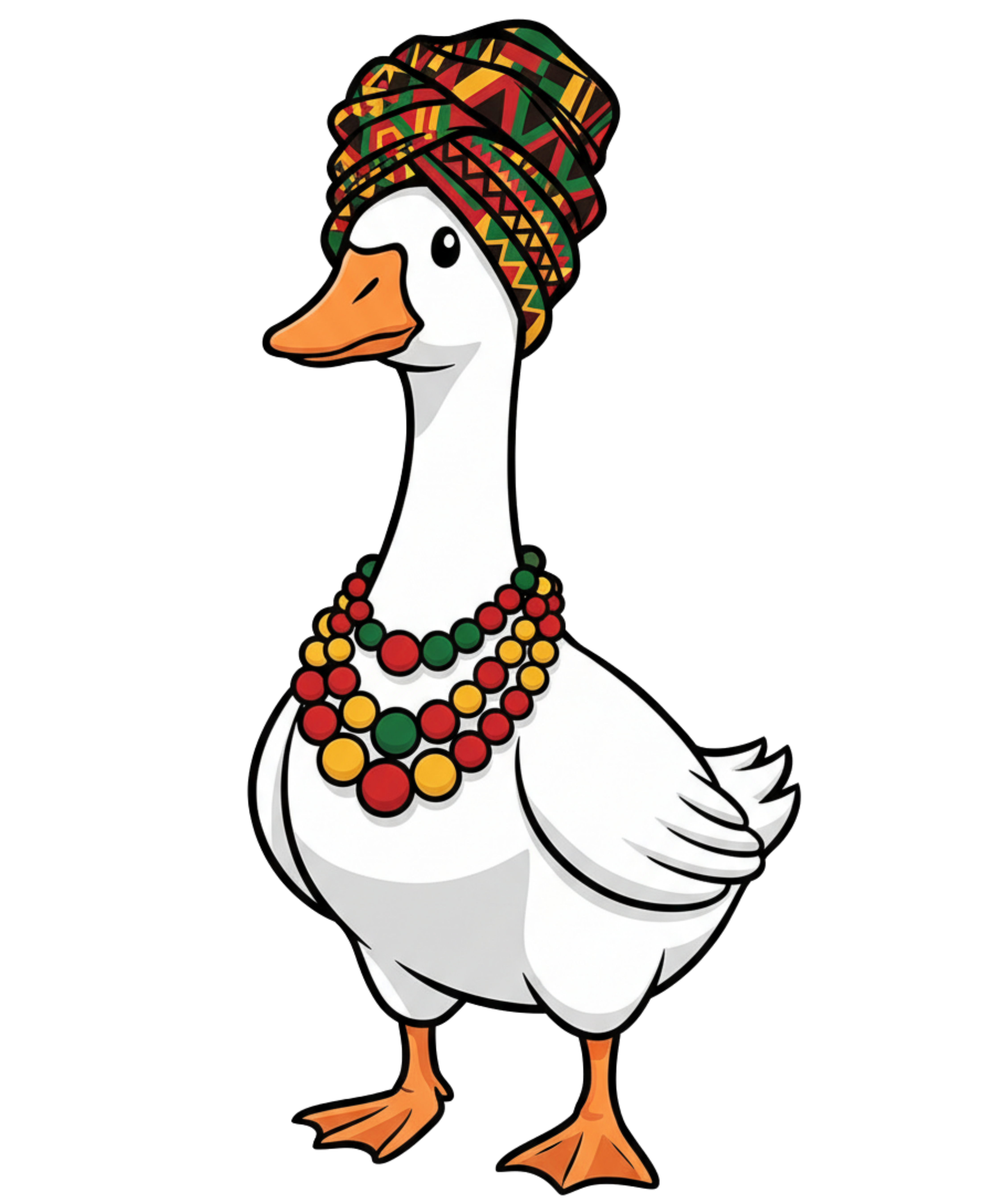 Funny Black History Month Goose - Human Rights Ready to Press DTF Transfer