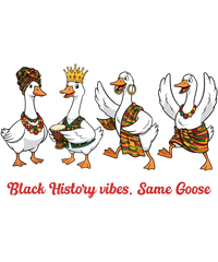 Funny Goose Black History Month - Human Rights Ready to Press DTF Transfer