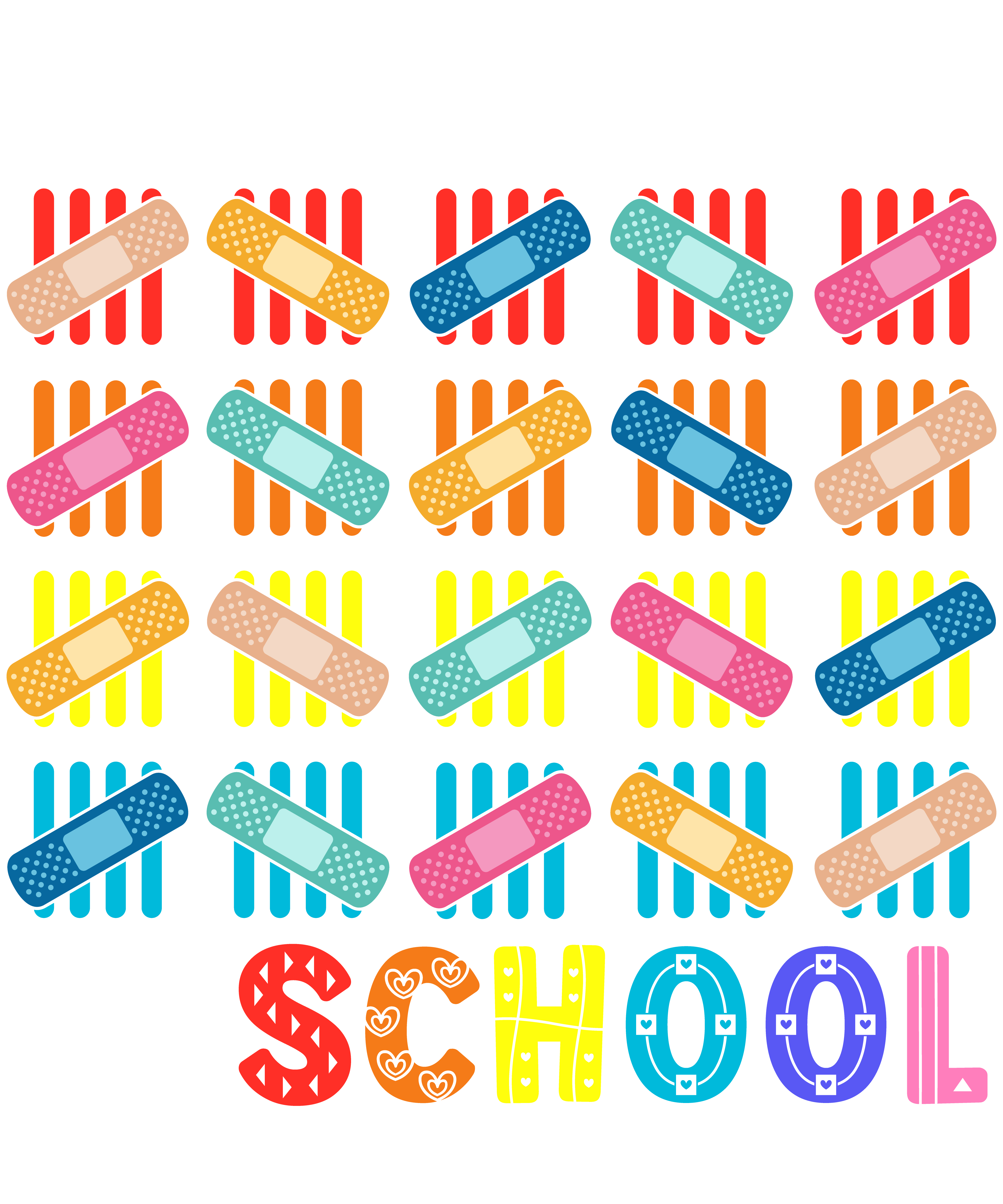 I Survived 100 Days of - School Ready to Press DTF Transfer