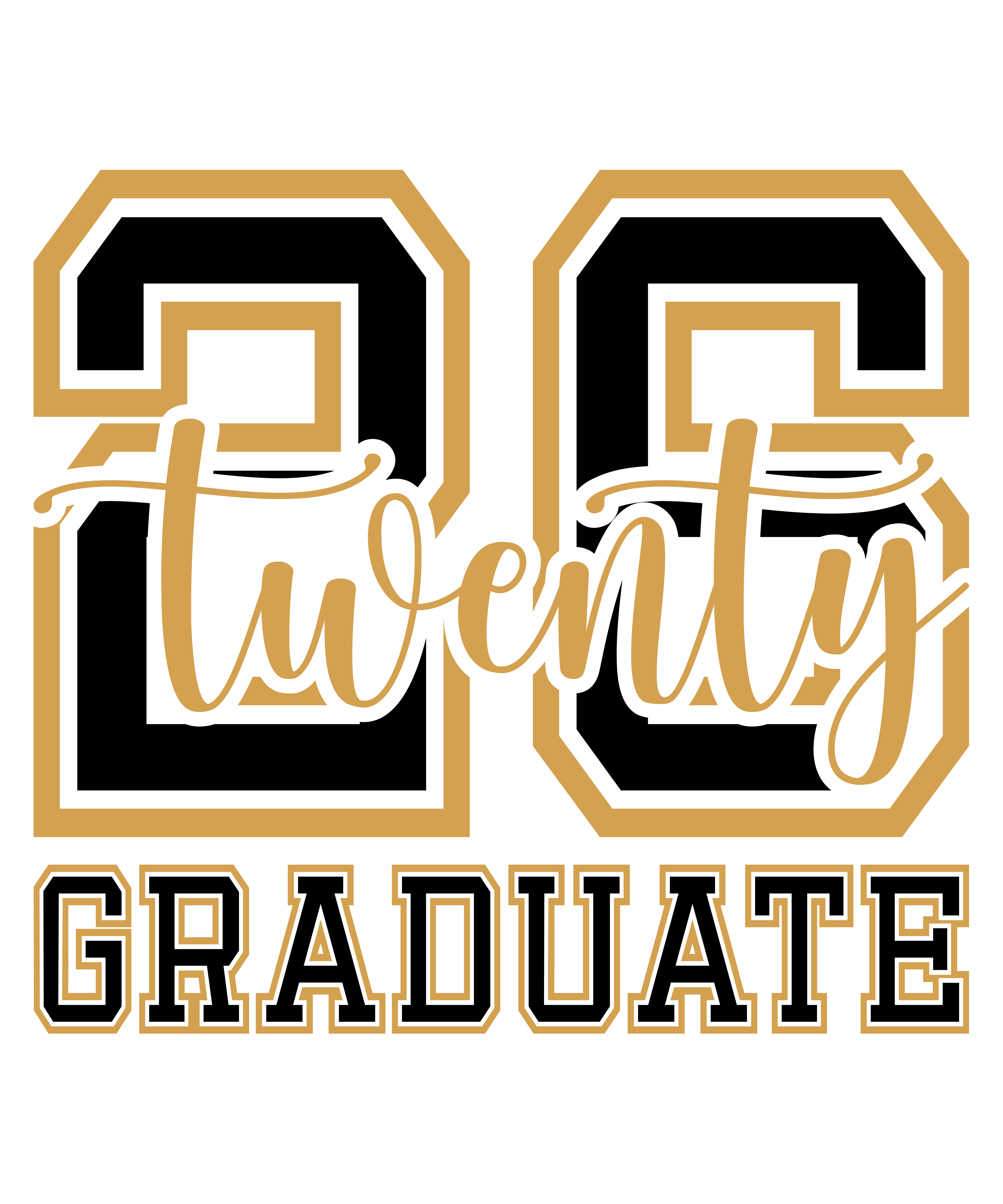 Senior 2026 Graduation - School Ready to Press DTF Transfer