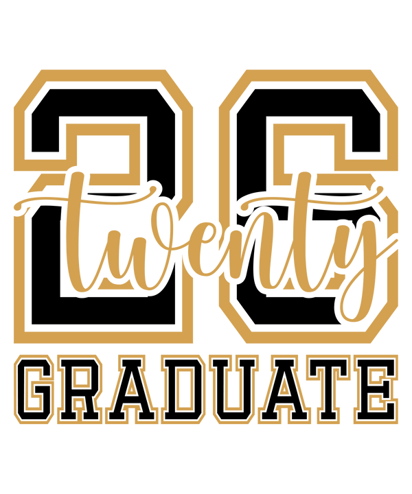 Senior 2026 Graduation - School Ready to Press DTF Transfer