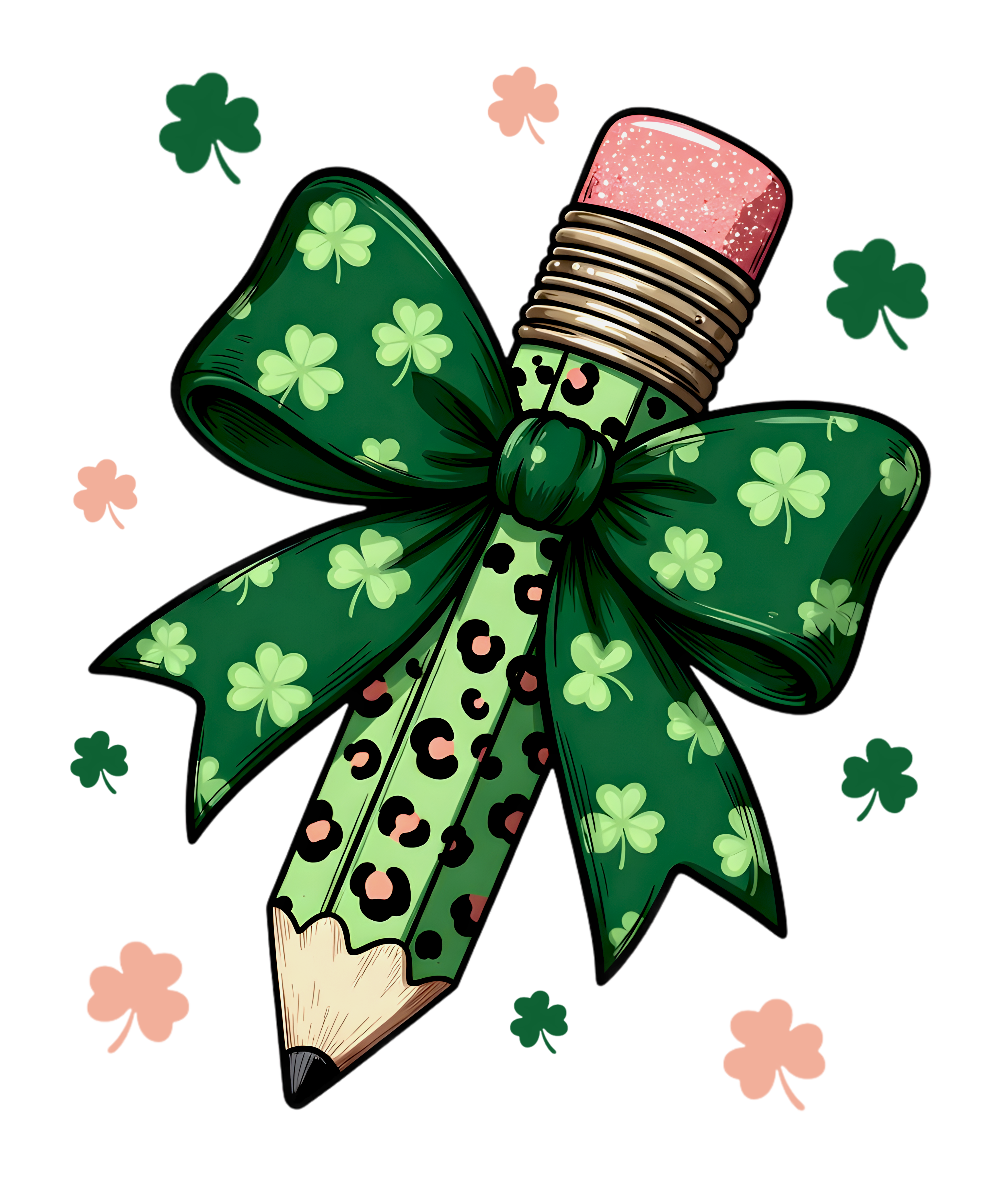 St Patricks Day Teacher Coquette - School Ready to Press DTF Transfer