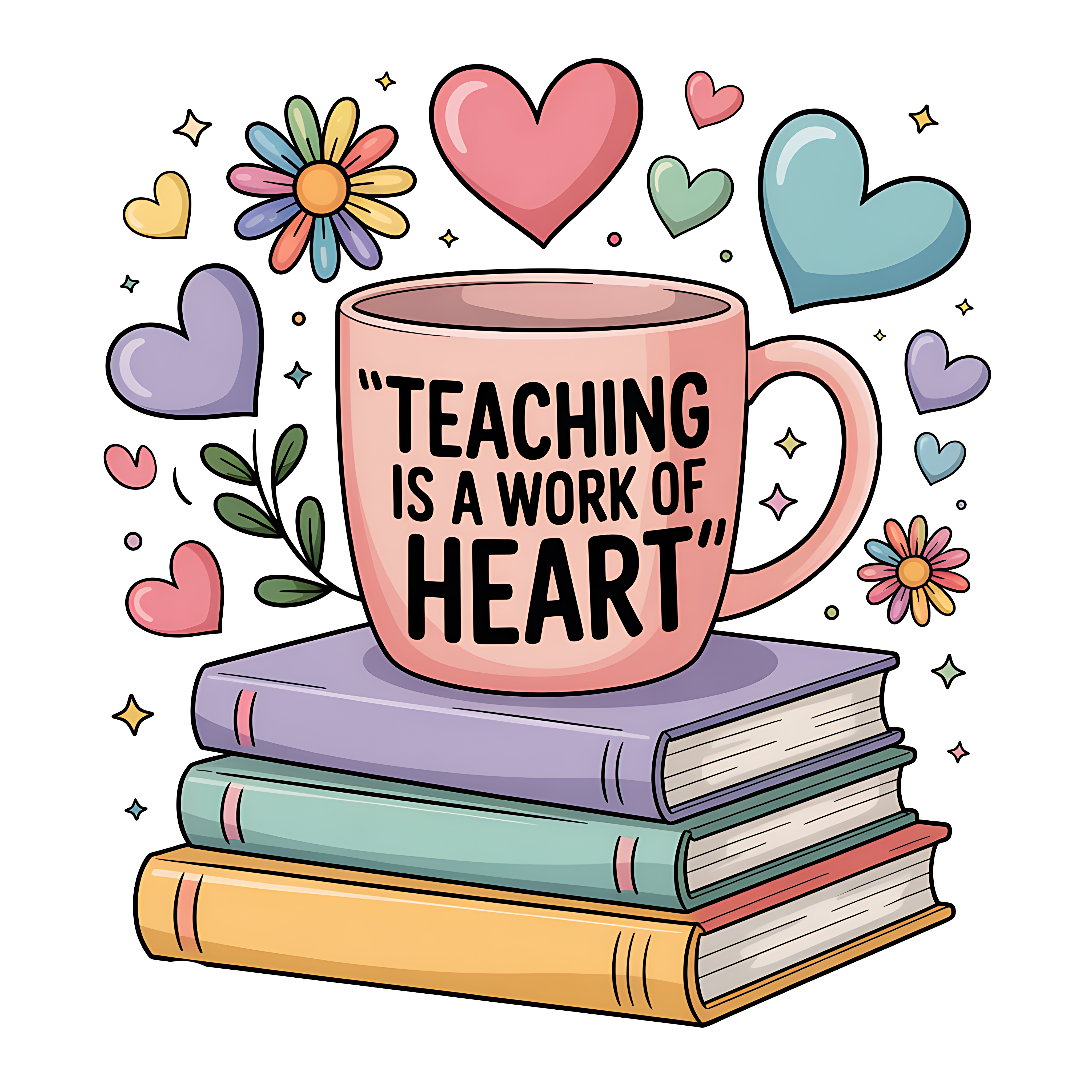 Teacher - School Ready to Press DTF Transfer