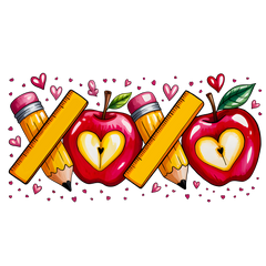 XOXO Teacher Teacher Valentine - School Ready to Press DTF Transfer