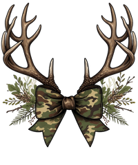 Hunting Camo Bow Deer Antlers - Hunting Ready to Press DTF Transfer