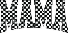 Checkered Mama Mothers Day - Mothers Day Ready to Press DTF Transfer