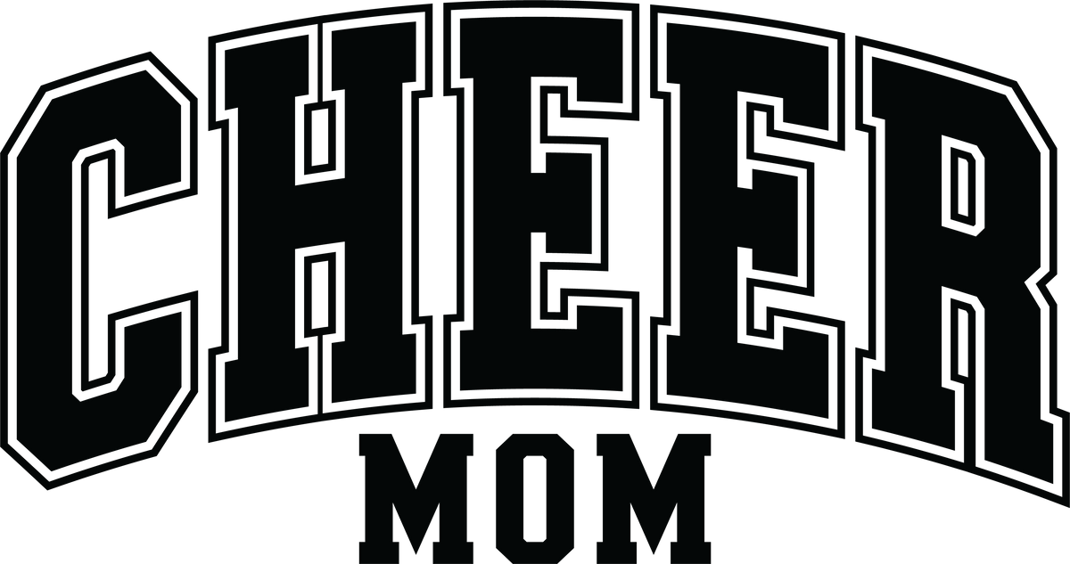 Cheer Mom Retro Cheerleader - Mothers Day Ready to Press DTF Transfer