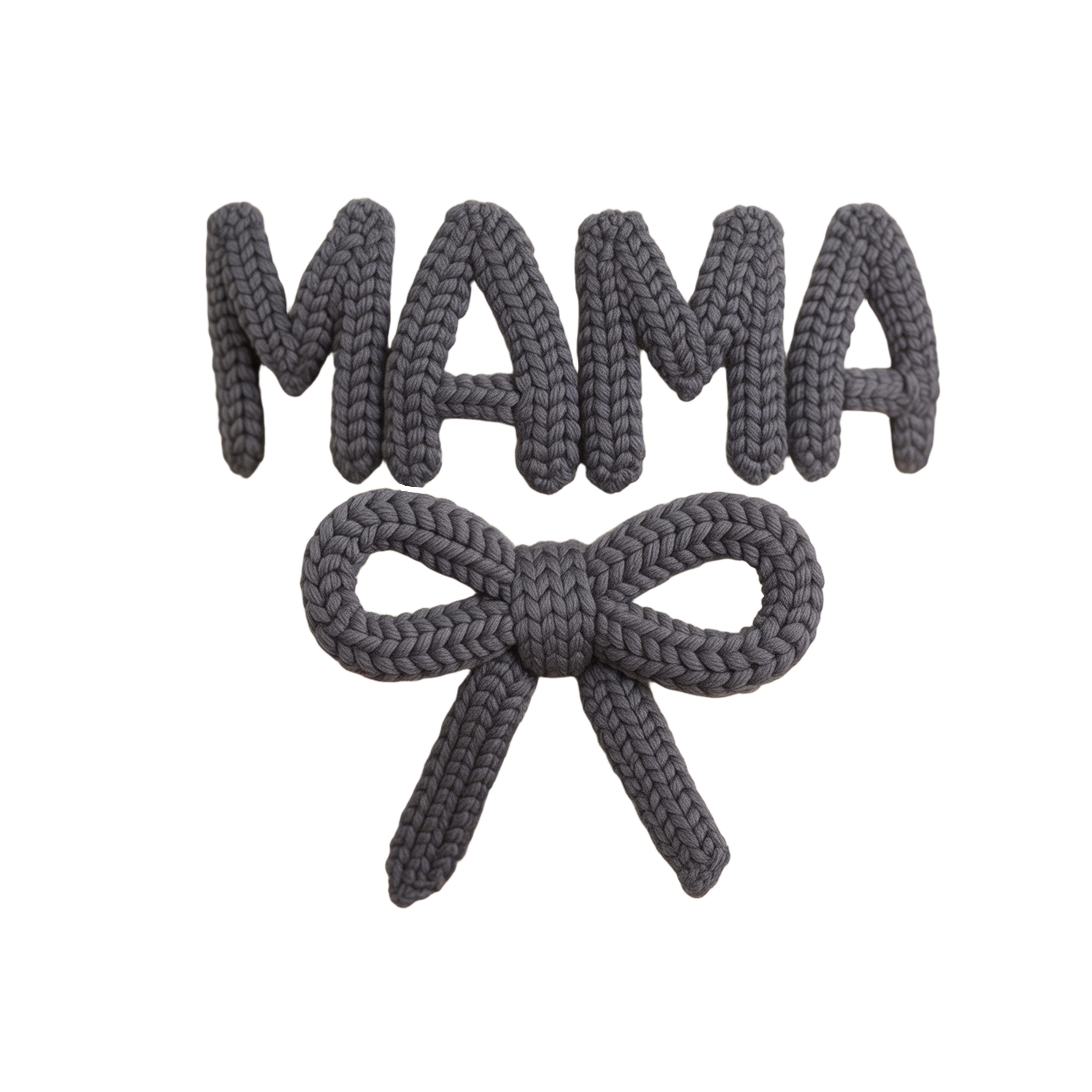 Crochet MAMA Faux - Mothers Day Ready to Press DTF Transfer