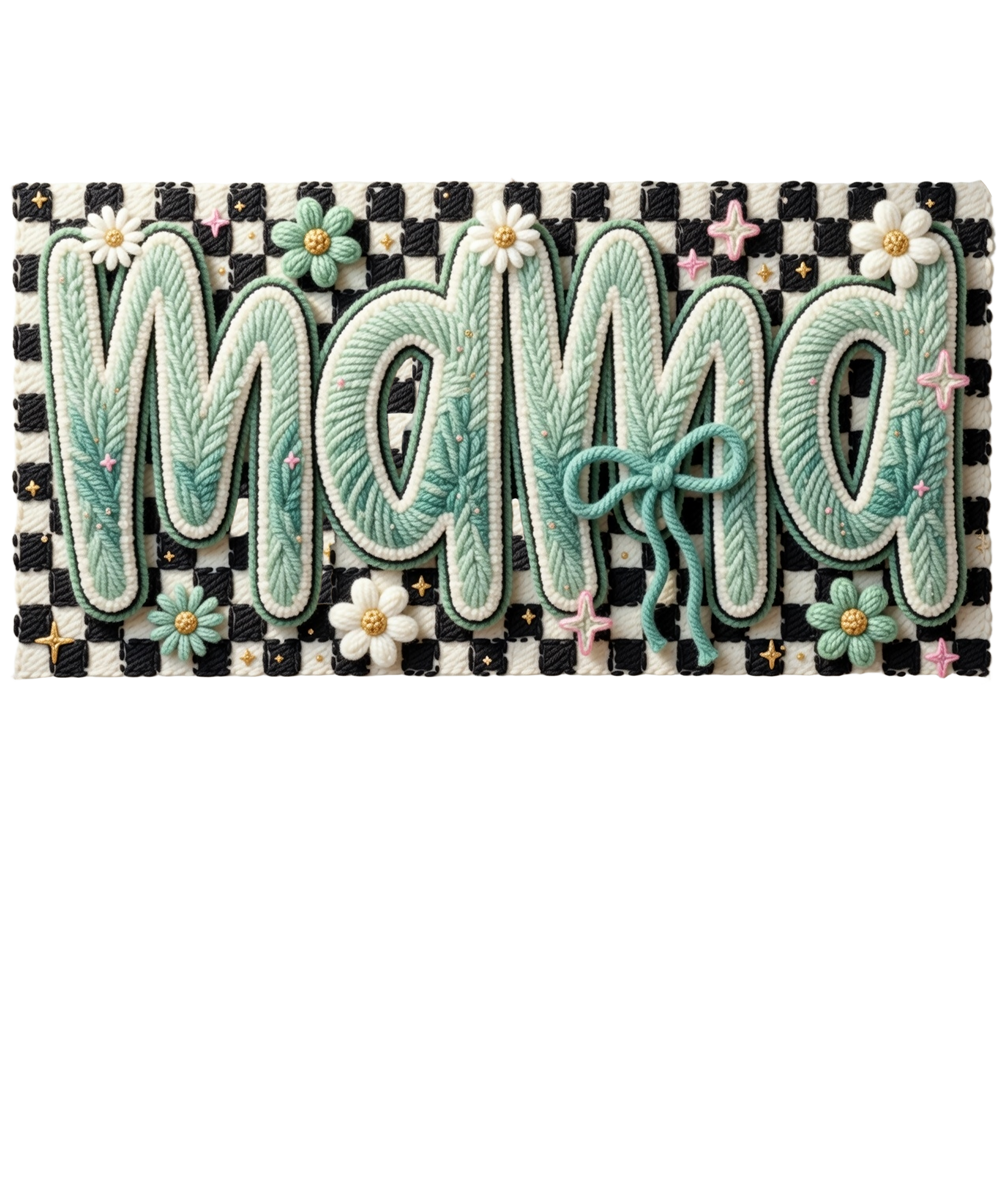 Latch Hook Mama Life Coquette - Mothers Day Ready to Press DTF Transfer