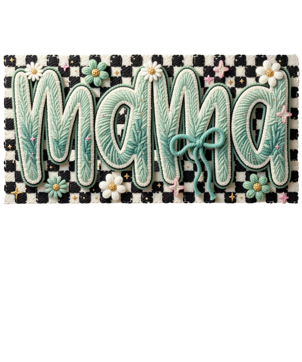 Latch Hook Mama Life Coquette - Mothers Day Ready to Press DTF Transfer