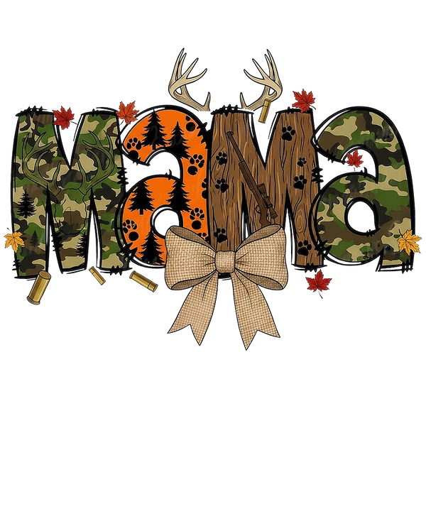 Day,Preppy Hunting Mama Camo - Mothers Day Ready to Press DTF Transfer
