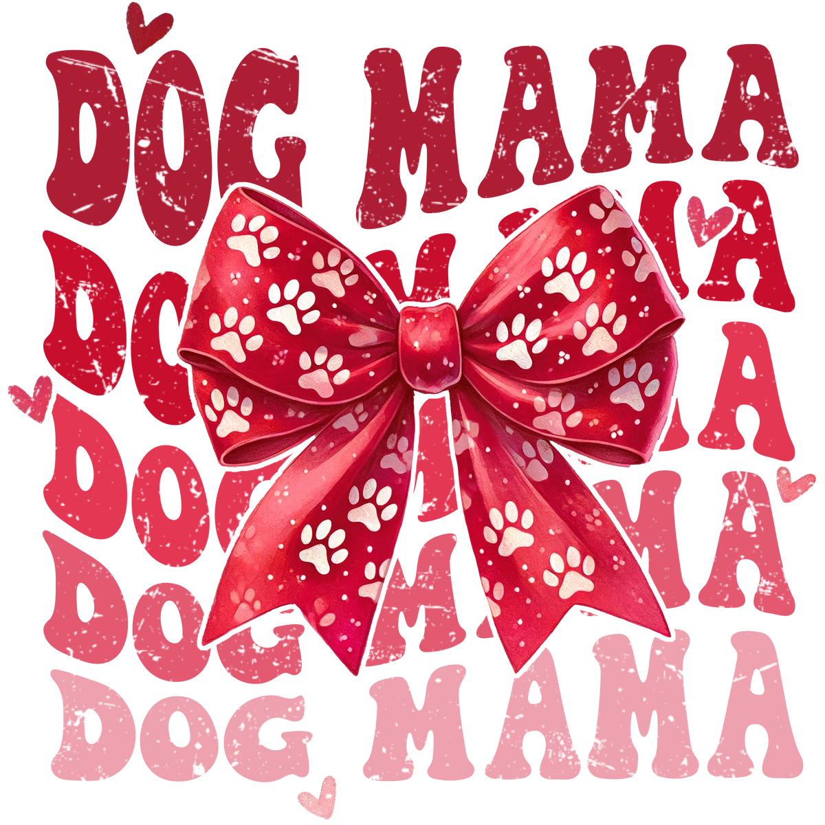 Day,Retro Valentines Day Dog - Mothers Day Ready to Press DTF Transfer