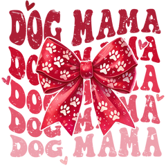 Day,Retro Valentines Day Dog - Mothers Day Ready to Press DTF Transfer