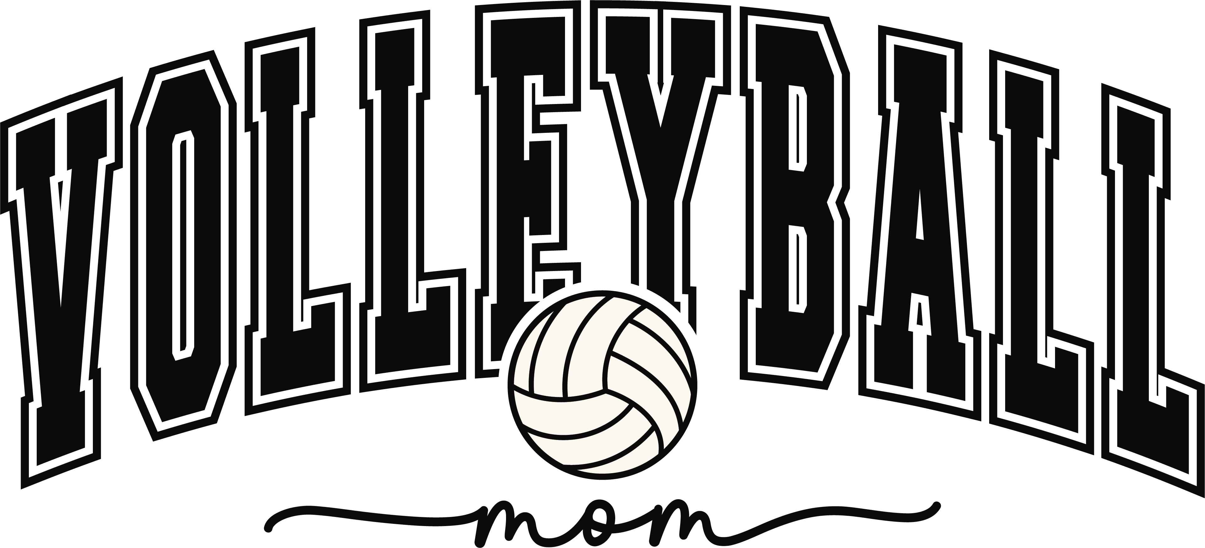 Day,Volleyball Mom Volleyball Mama - Mothers Day Ready to Press DTF Transfer