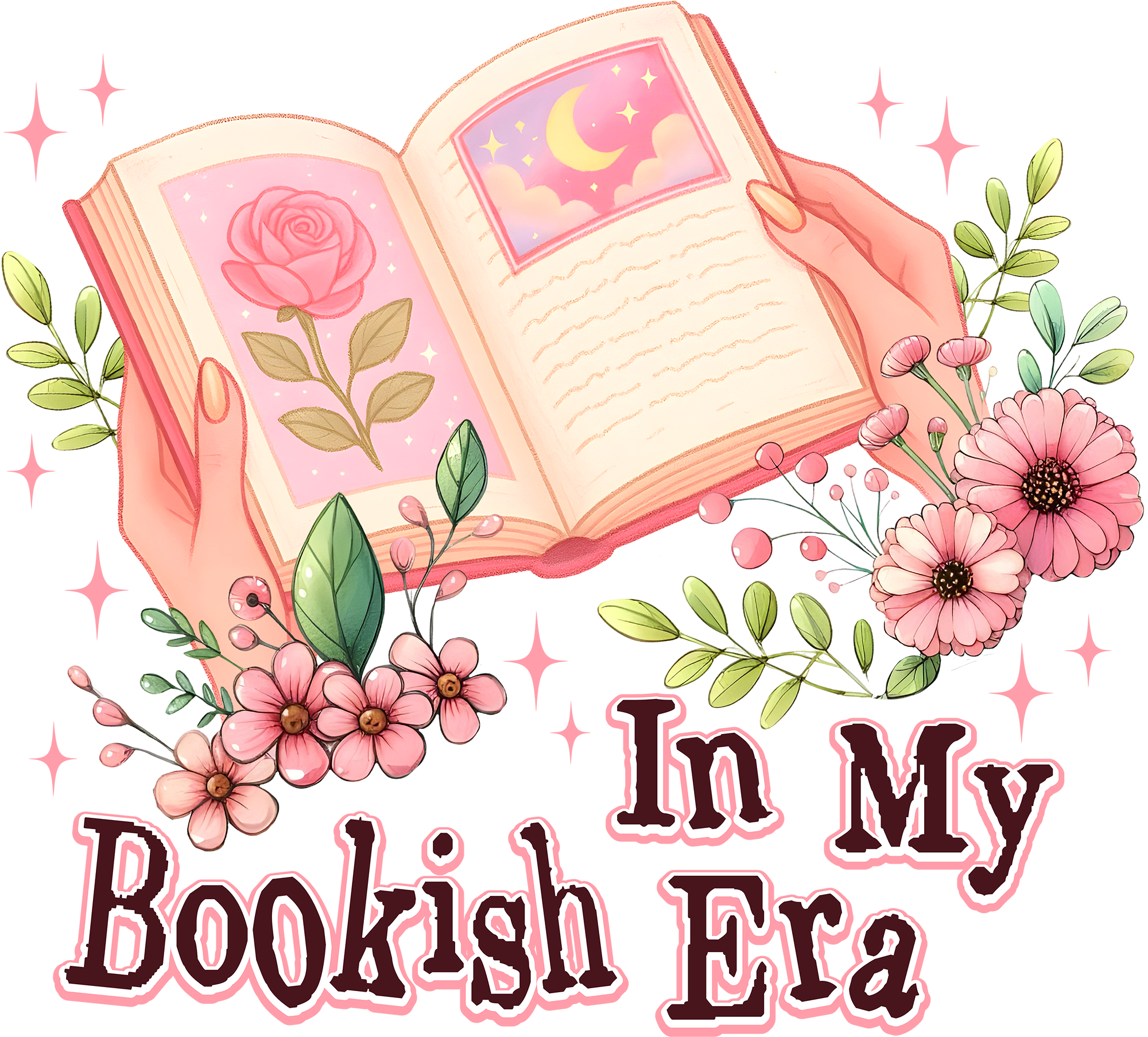 In My Bookish Era - Valentines Day Ready to Press DTF Transfer