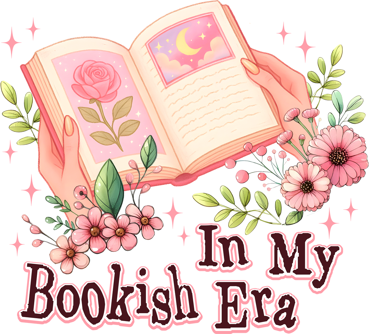 In My Bookish Era - Valentines Day Ready to Press DTF Transfer