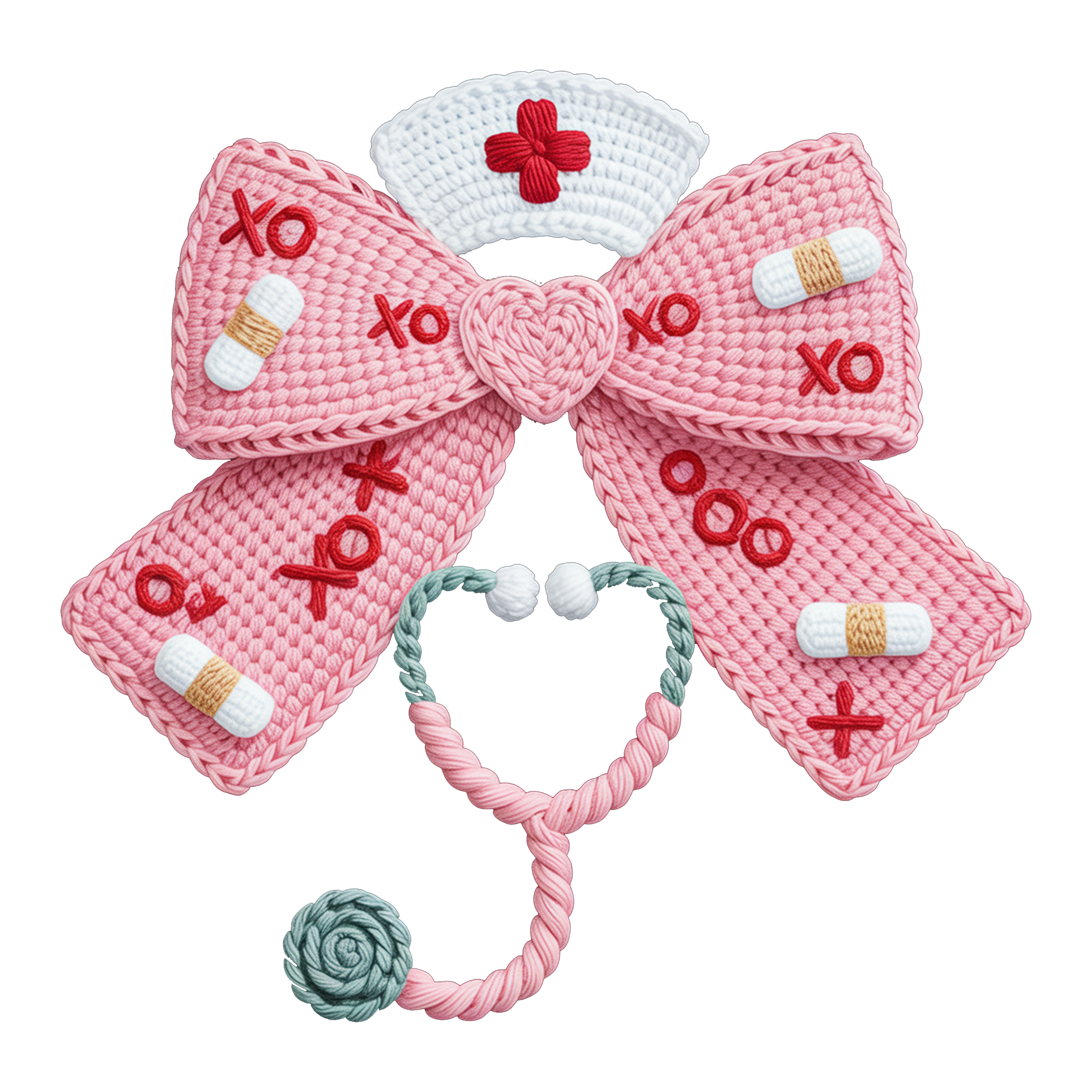 Valentine Nurse - Nurse Ready to Press DTF Transfer