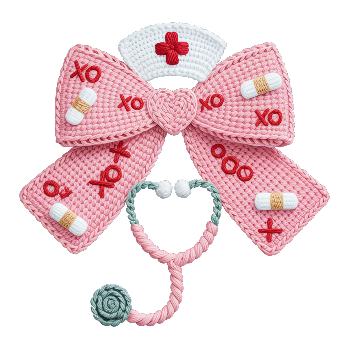 Valentine Nurse - Nurse Ready to Press DTF Transfer