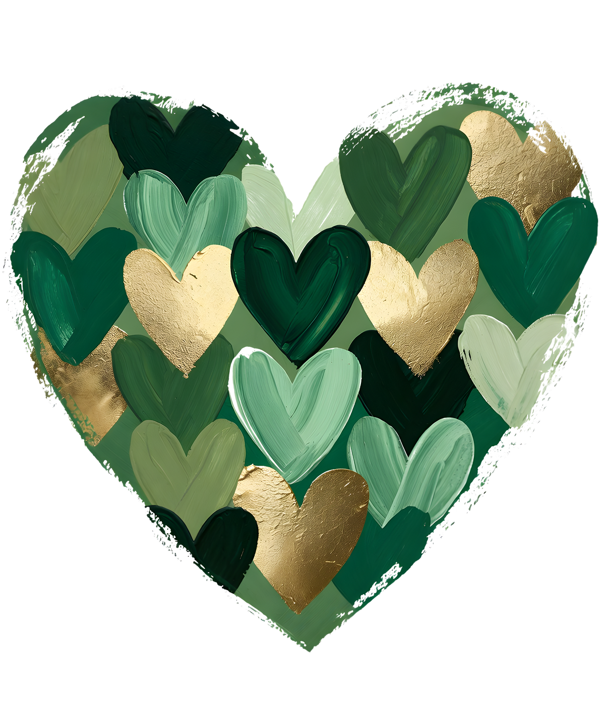 Hand Painted St Patricks Day - St Patricks Day Ready to Press DTF Transfer