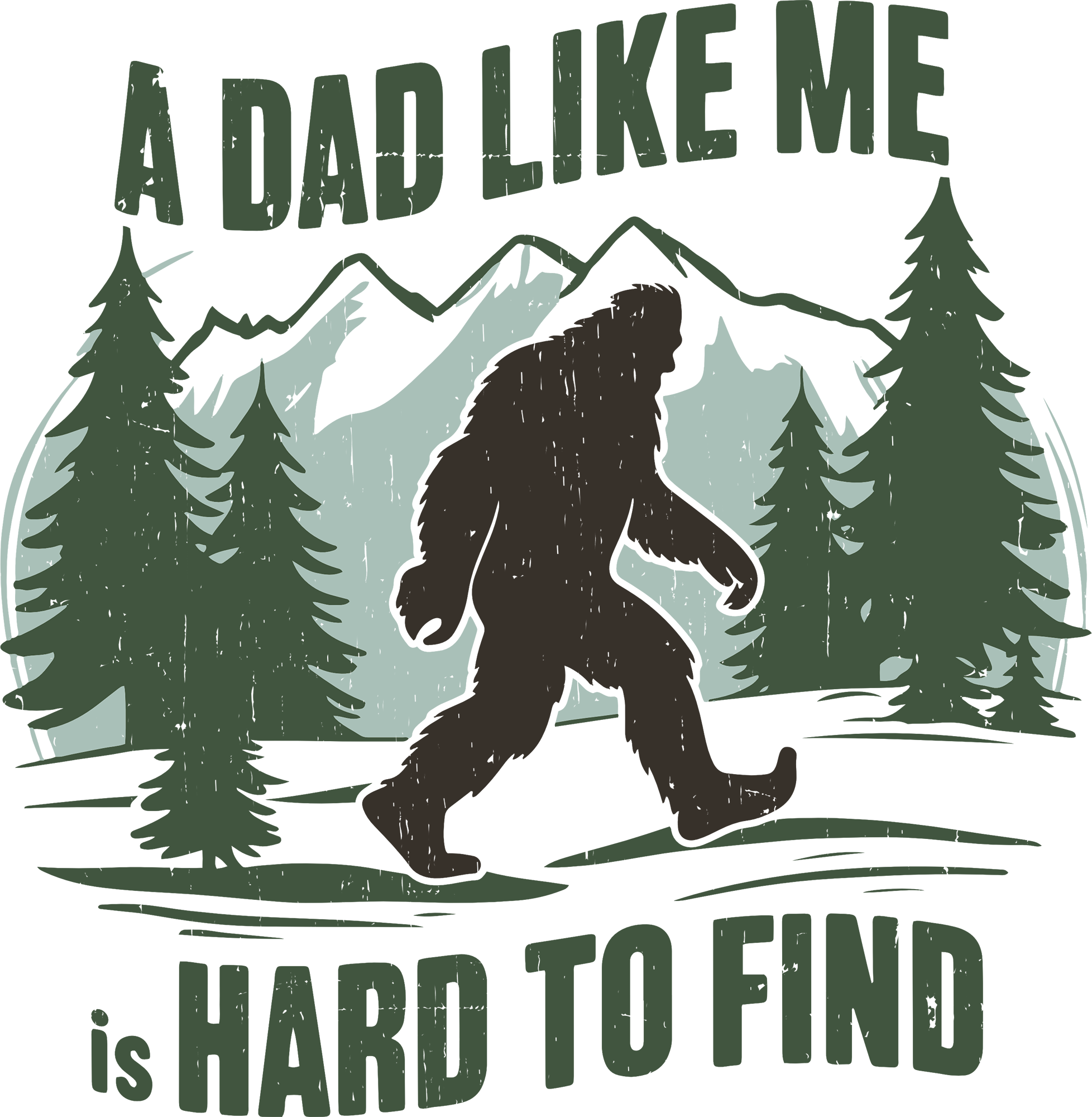 A Dad Like Me Is Hard To Fine - Fathers Day Ready to Press DTF Transfer