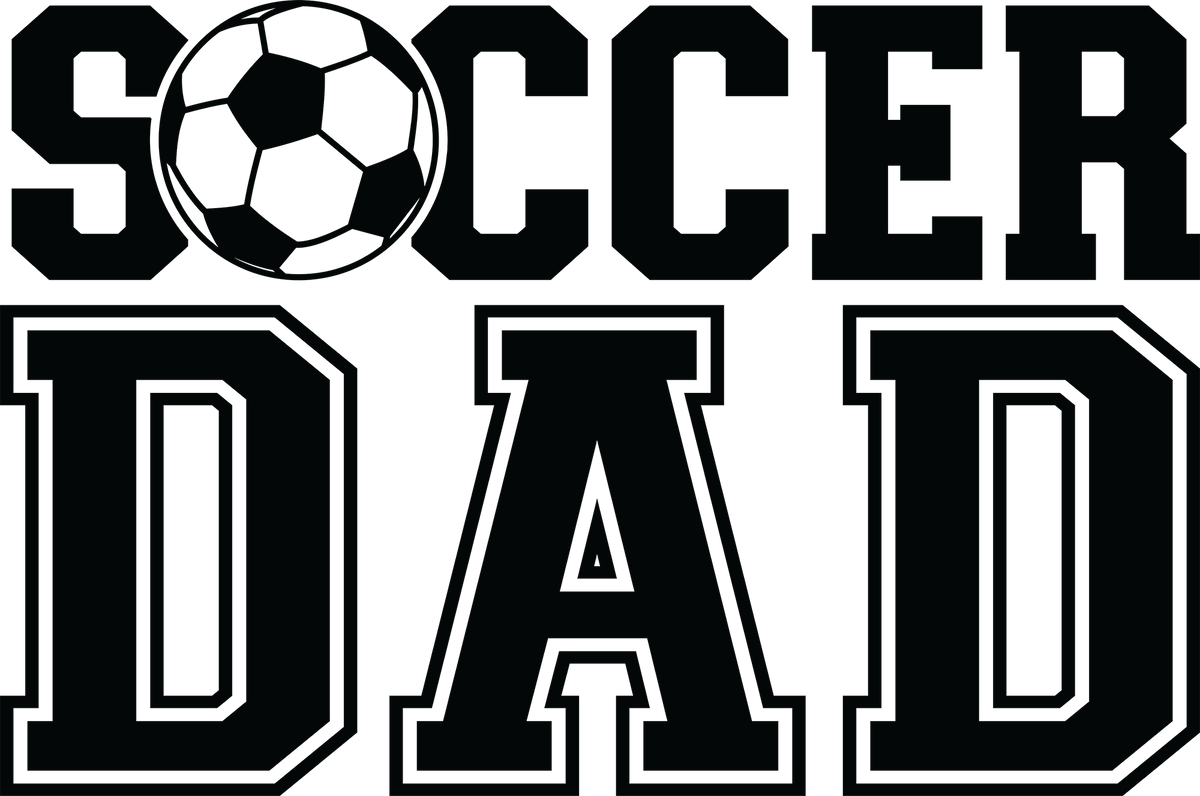 Soccer Dad - Fathers Day Ready to Press DTF Transfer