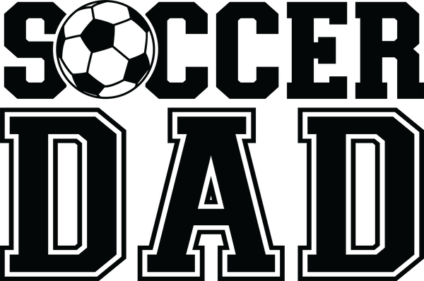 Soccer Dad - Fathers Day Ready to Press DTF Transfer