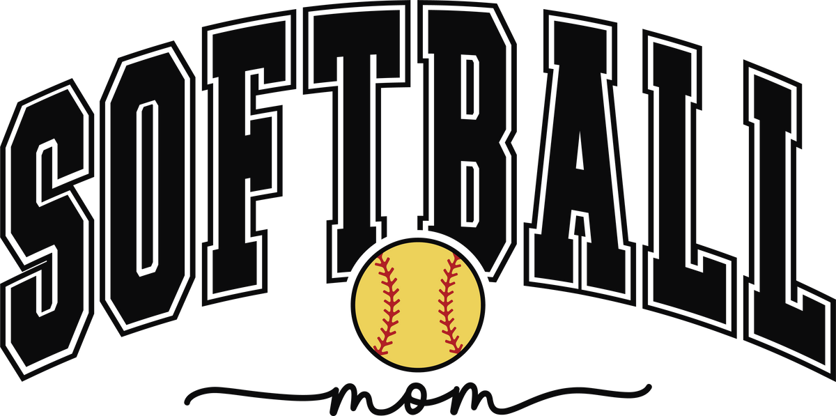 Softball Mom Sports - Mothers Day Ready to Press DTF Transfer