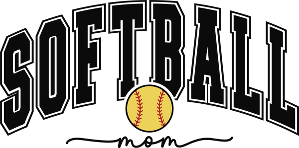 Softball Mom Sports - Mothers Day Ready to Press DTF Transfer