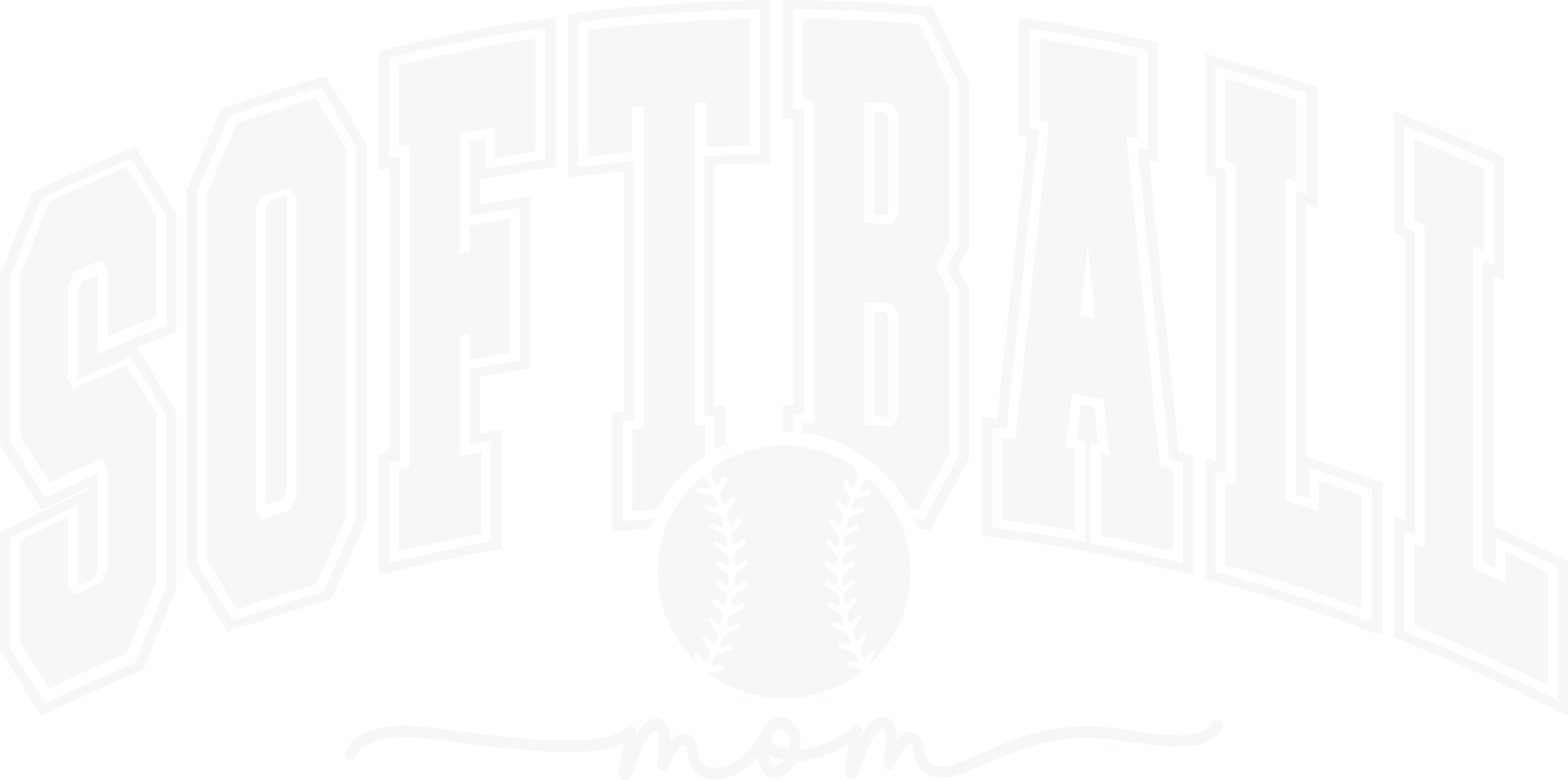 Softball Mom Sports - Mothers Day Ready to Press DTF Transfer