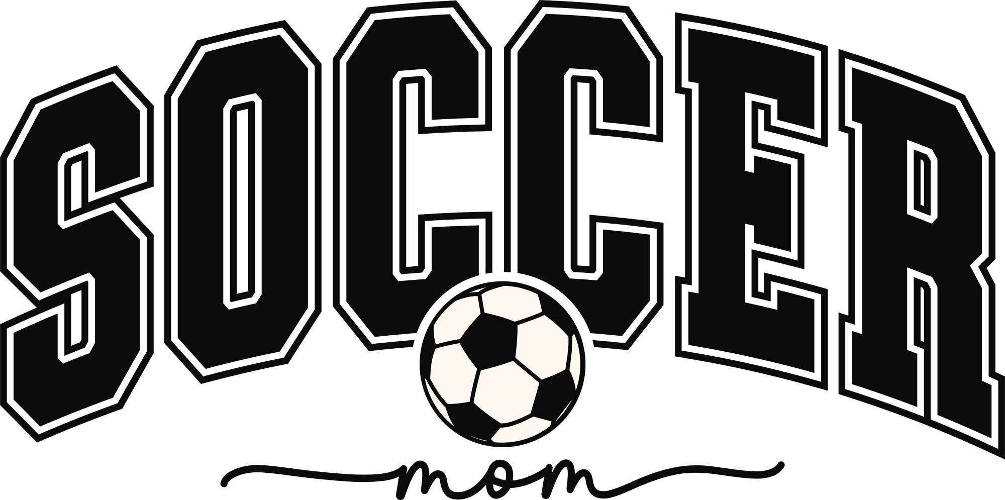 Soccer Mom Sports - Mothers Day Ready to Press DTF Transfer