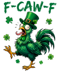 F-Caw-F Funny Irish Rooster – St. Patrick’s Day Ready to Press DTF Transfer
