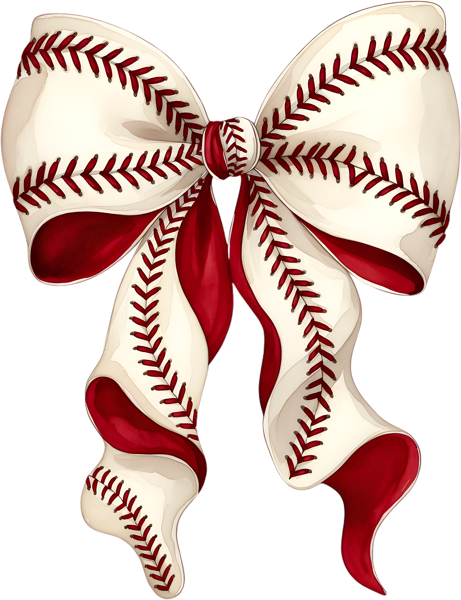 Coquette Baseball Bow - Game Day Ready to Press DTF Transfer