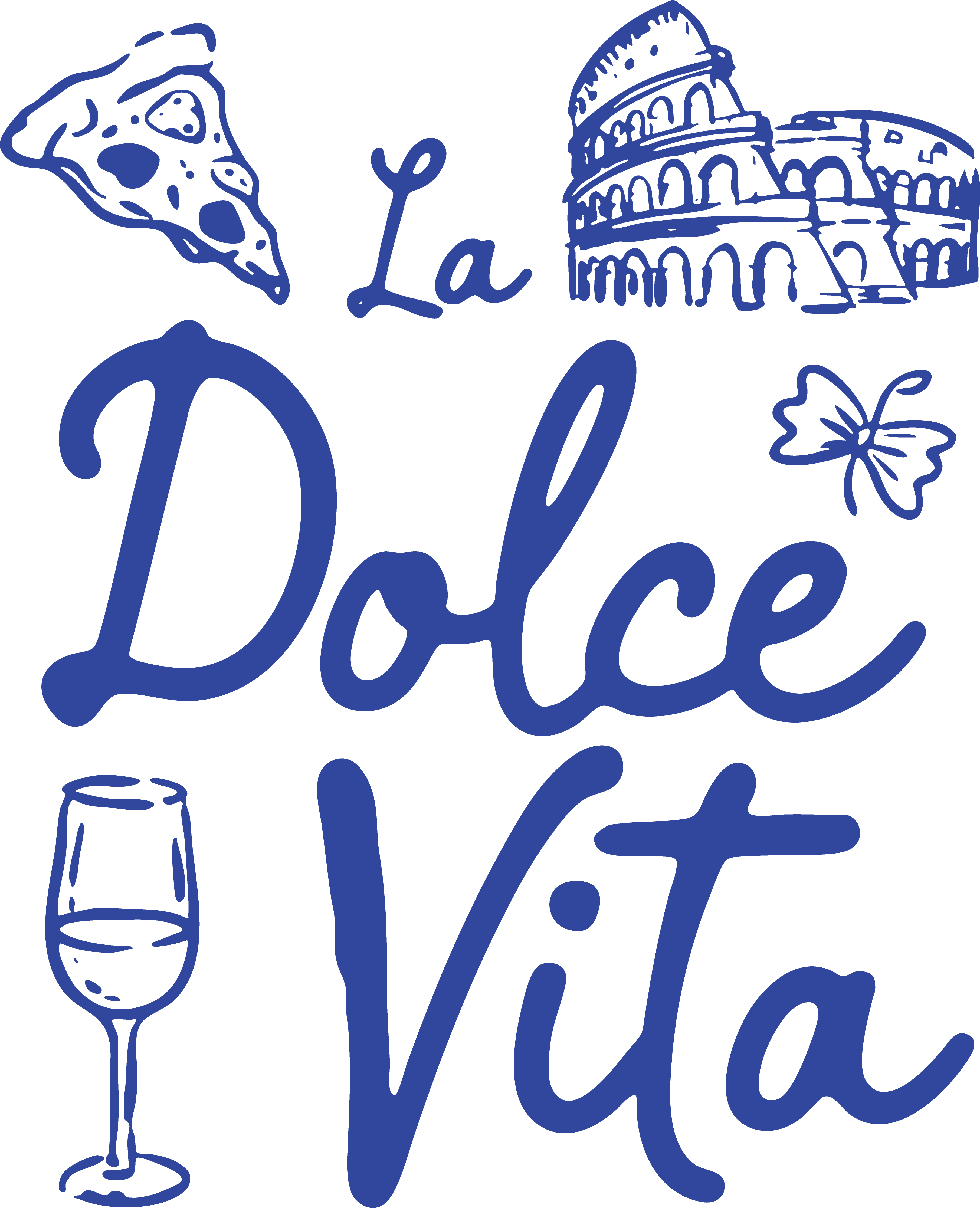 La Dolce Vita Italy Travel Shirt – Summer Ready to Press DTF Transfer