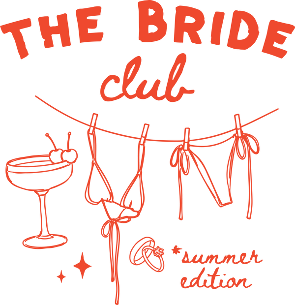 The Bride Club Summer Edition Bachelorette Beach Party Graphic – Summer Ready to Press DTF Transfer
