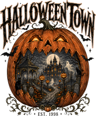 Halloweentown Est 1998 Pumpkin – Halloween Ready to Press DTF Transfer
