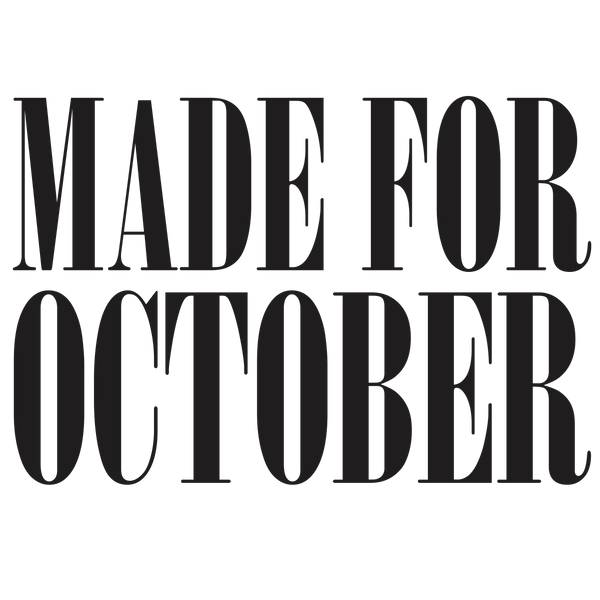 Made For October Bold Text – Fall Ready to Press DTF Transfer