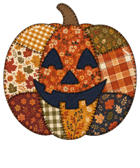 Patchwork Jack O Lantern Pumpkin – Halloween Ready to Press DTF Transfer