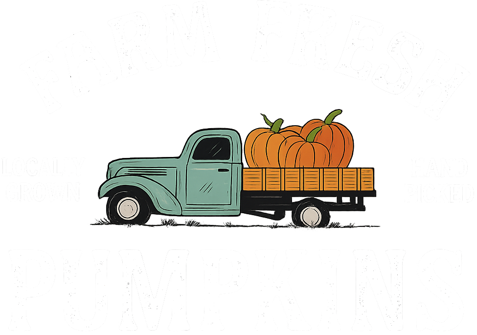 Farm Fresh Pumkins - Ready to Press DTF Transfer