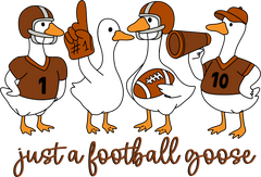 Just a Football Goose - Ready to Press DTF Transfer