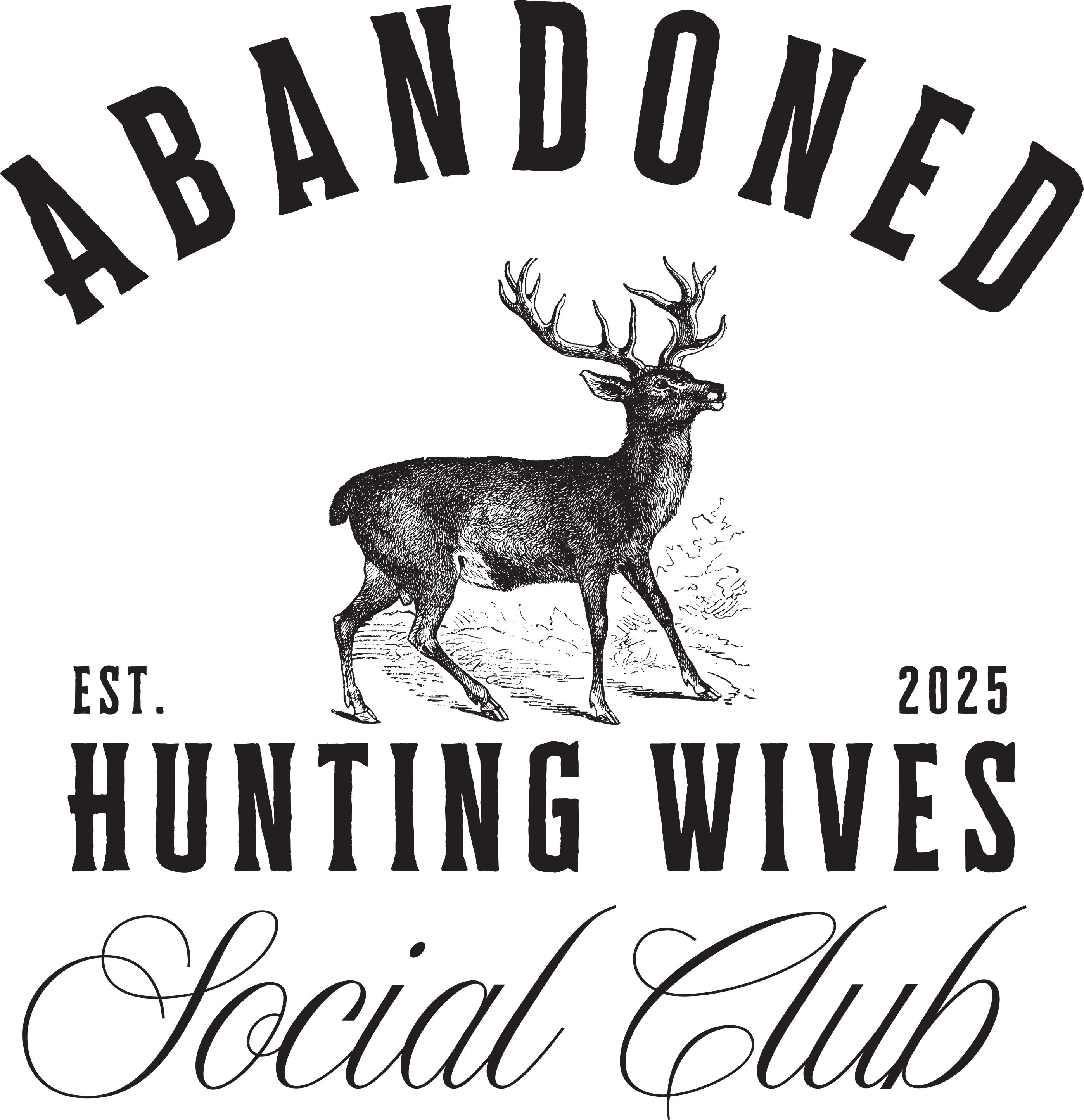 Abandoned Social Club - Ready to Press DTF Transfer