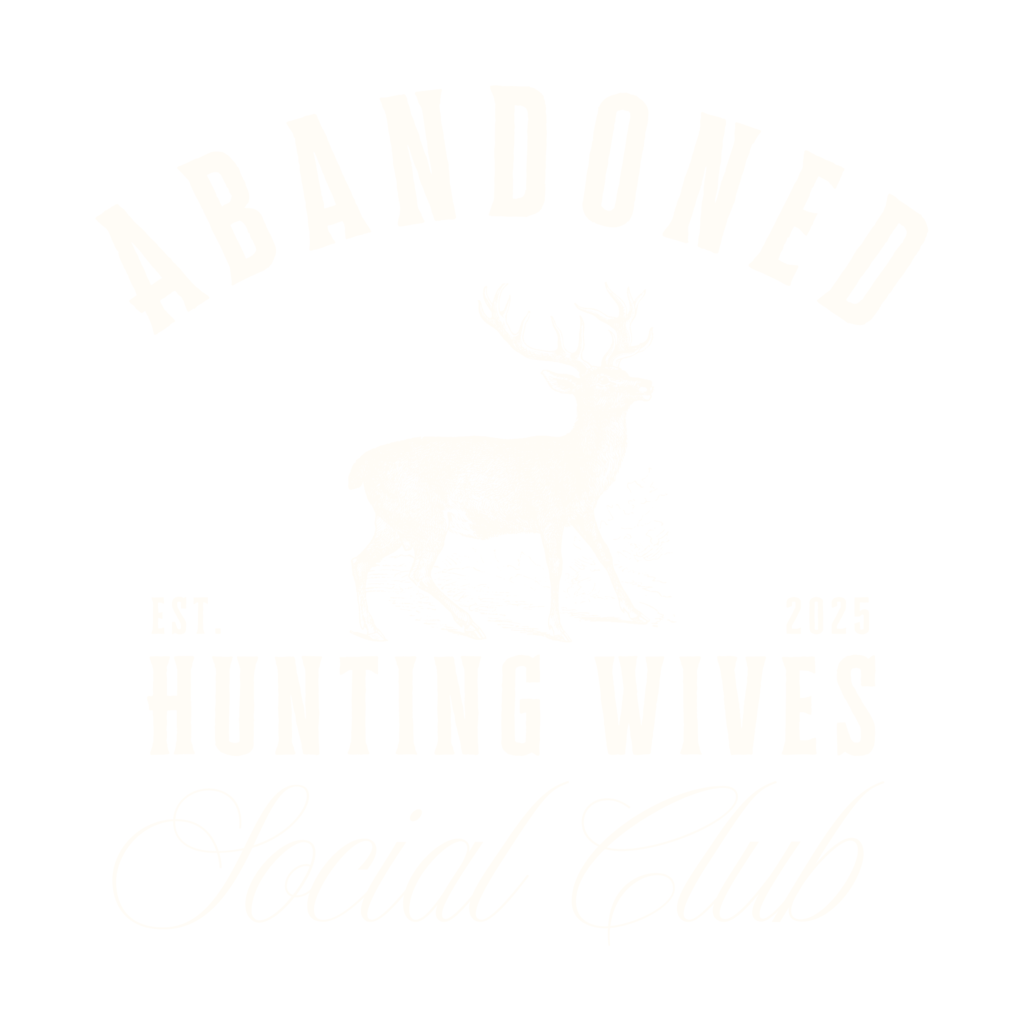Abandoned Social Club - Ready to Press DTF Transfer